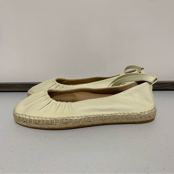 Lauren Ralph Lauren Cecilia Leather Espadrille Flats-Size 5 NWOT - Picture 3 of 11
